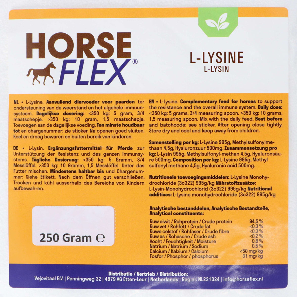 HorseFlex L-Lysine Relleno