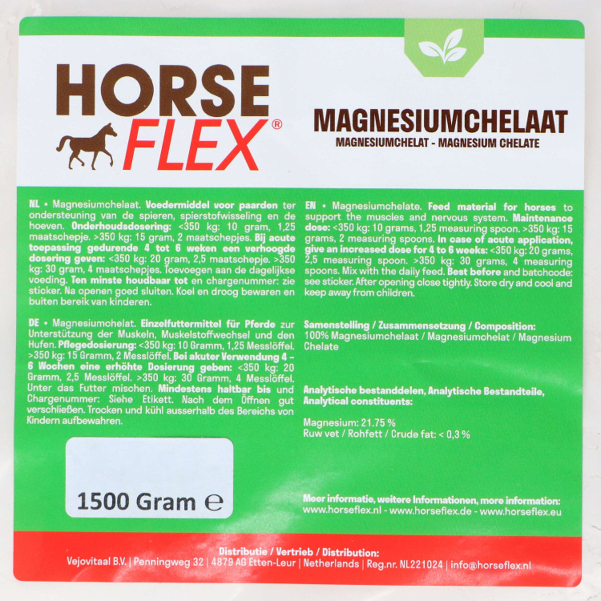 HorseFlex Magnesiumchelaat Relleno