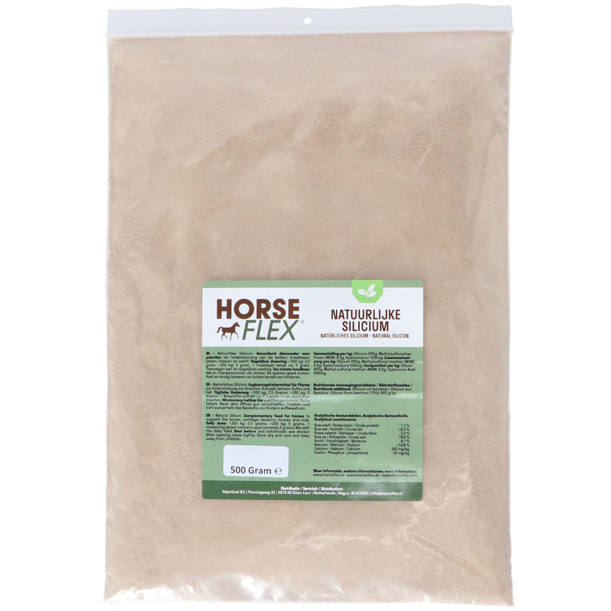 HorseFlex Silicio Natural Relleno