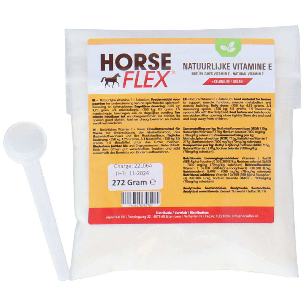 HorseFlex Natural Vitamin E + Selenio Relleno