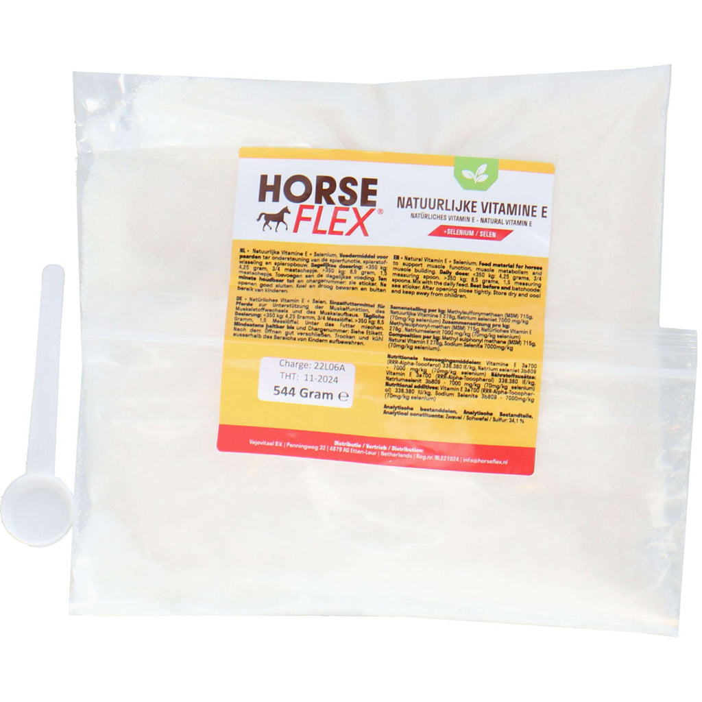 HorseFlex Natural Vitamin E + Selenio Relleno
