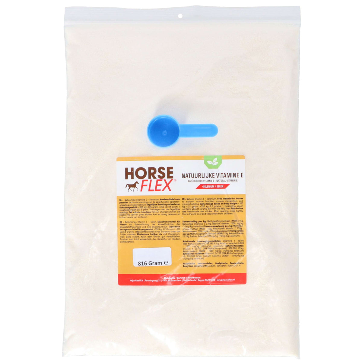 HorseFlex Natural Vitamin E + Selenio Relleno