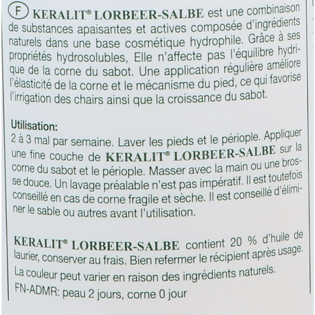 Keralit Pomada para Cascos con Laurel