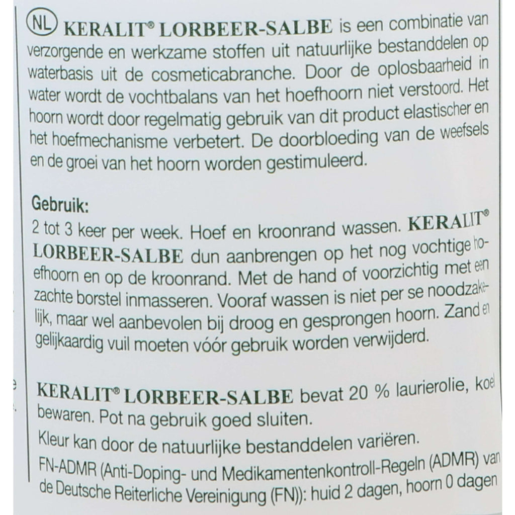 Keralit Pomada para Cascos con Laurel
