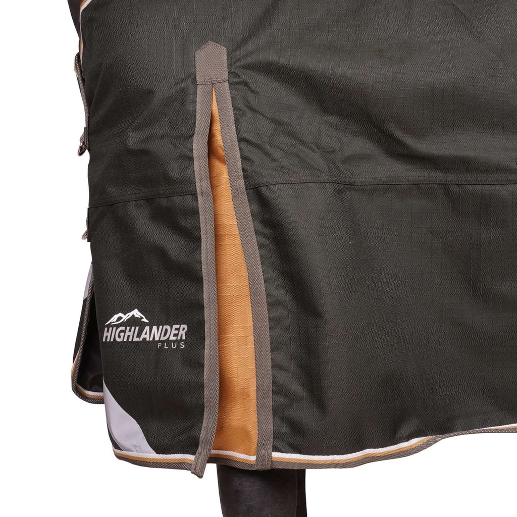 Highlander Plus by Shires Turnout Rug 50g Verde