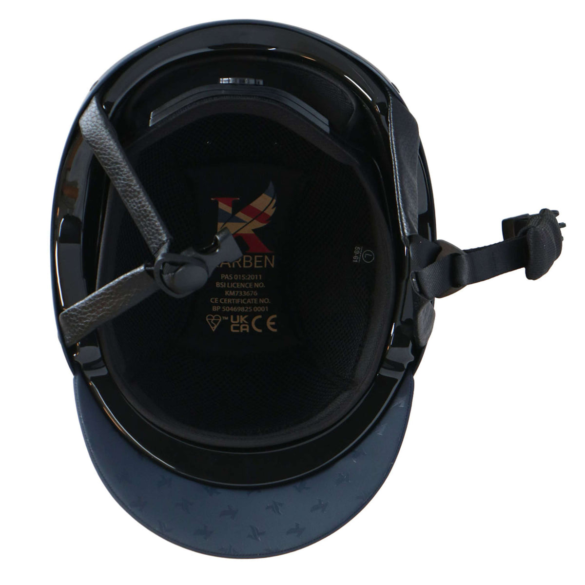 Karben by Shires Casco Valentina Azul/Rosa Oro