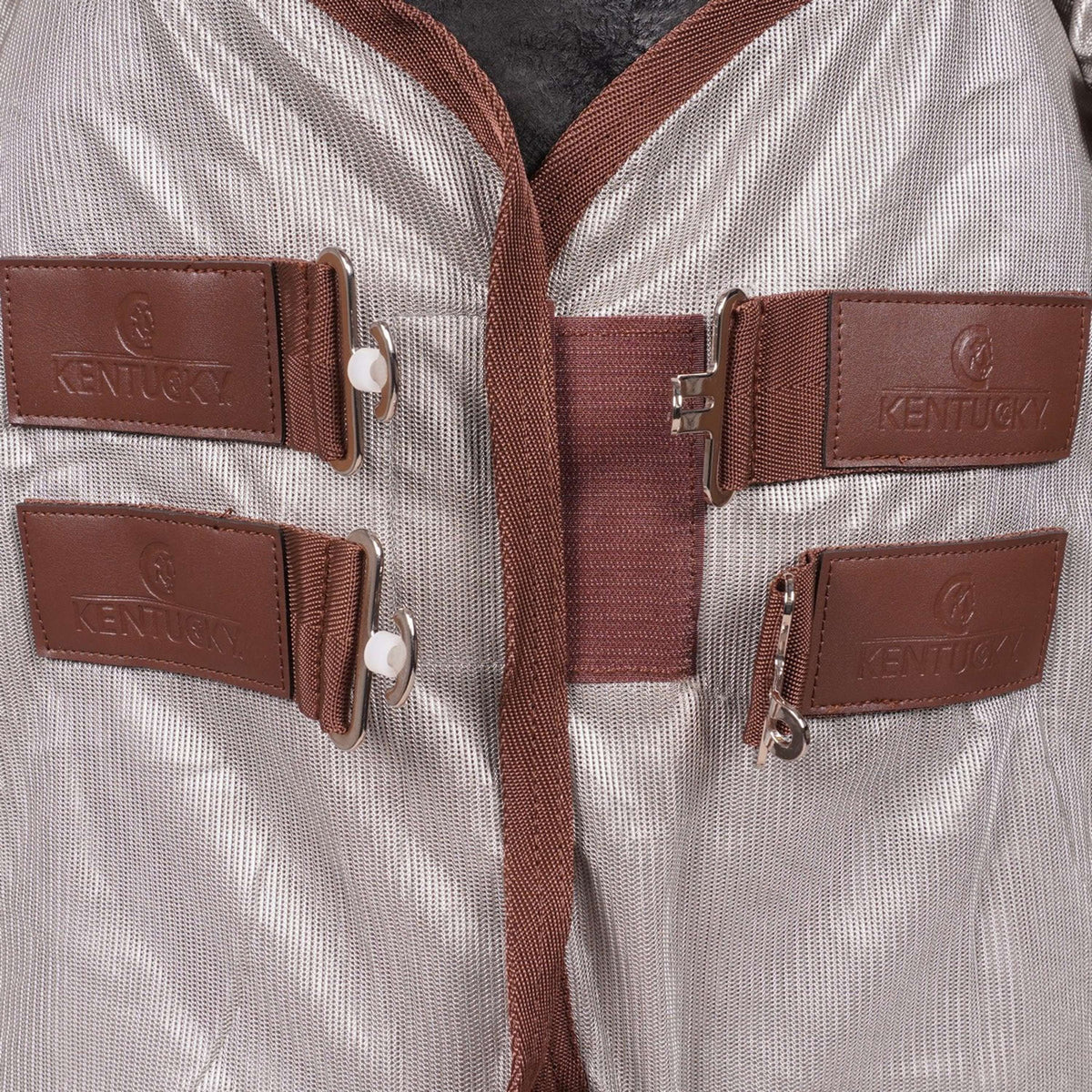 Kentucky Horsewear Manta Antimoscas Classic Plata