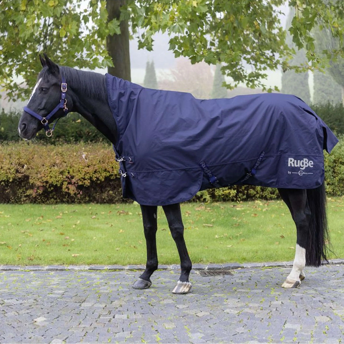 RugBe by Covalliero Alfombra de Exterior High Neck 0g Dark Navy