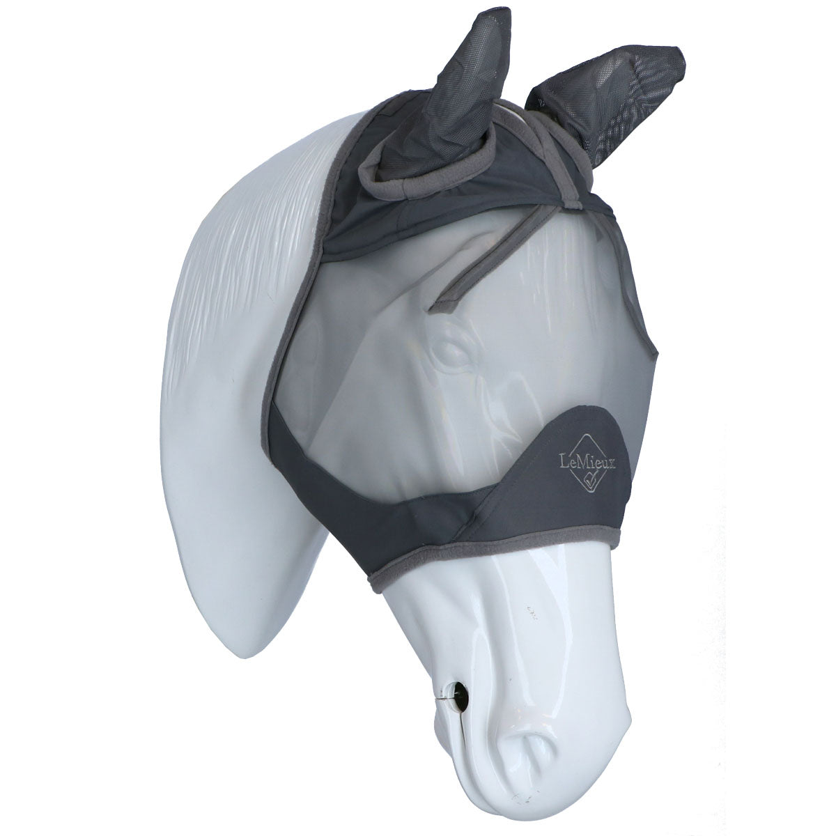LeMieux Máscara para Moscas ArmourShield Pro Half Gris