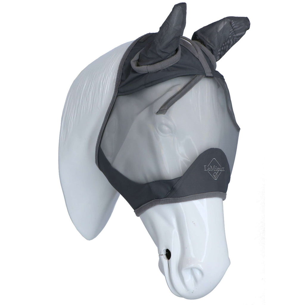 LeMieux Máscara para Moscas ArmourShield Pro Half Gris