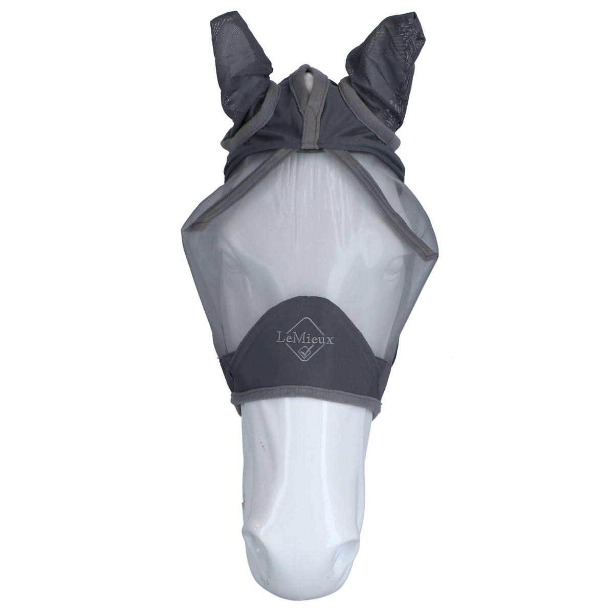 LeMieux Máscara para Moscas ArmourShield Pro Half Gris