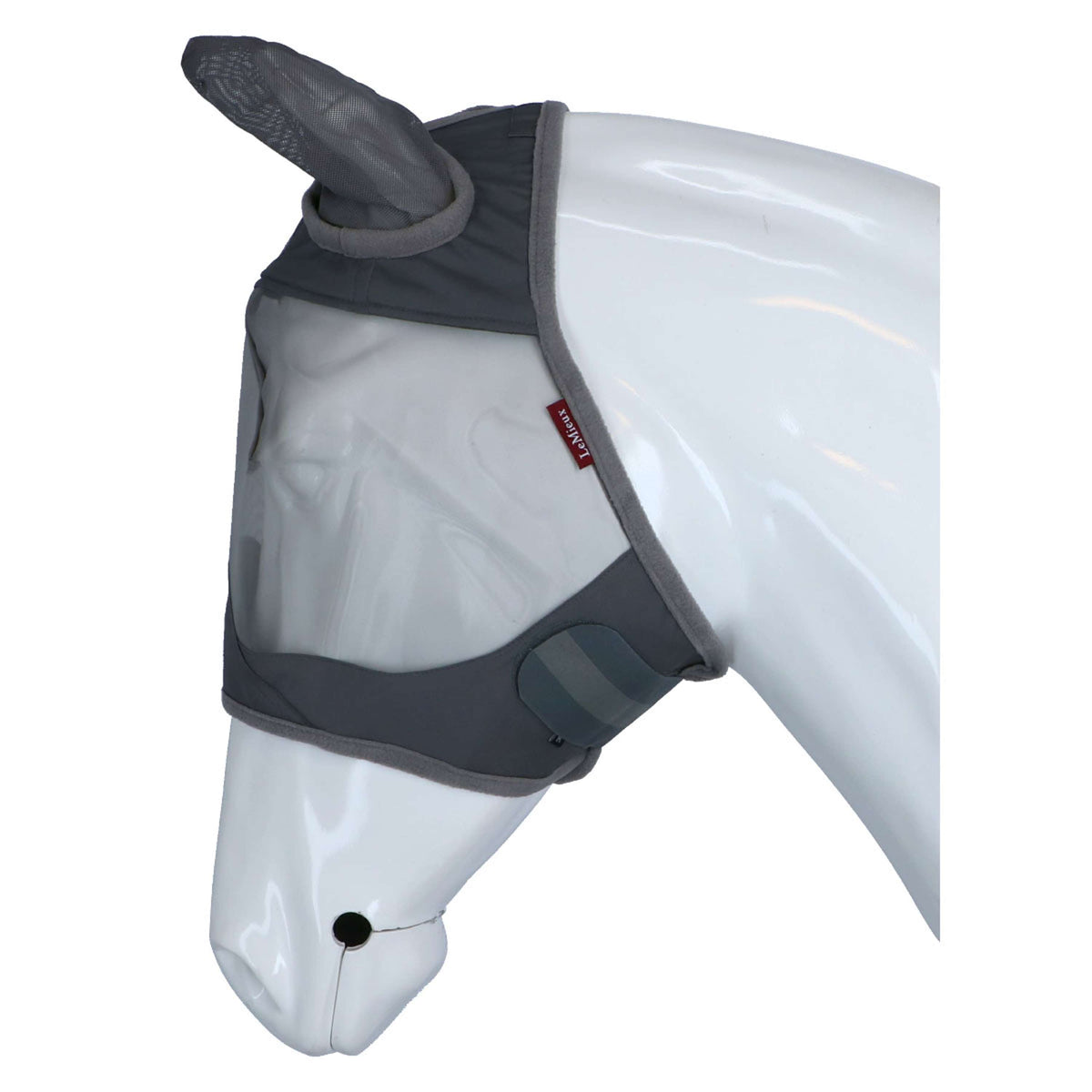 LeMieux Máscara para Moscas ArmourShield Pro Half Gris