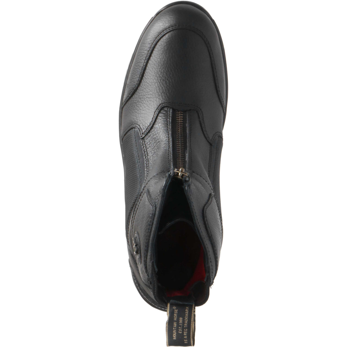 Mountain Horse Botines Jodhpur Arctica Paddock con cremallera Negro