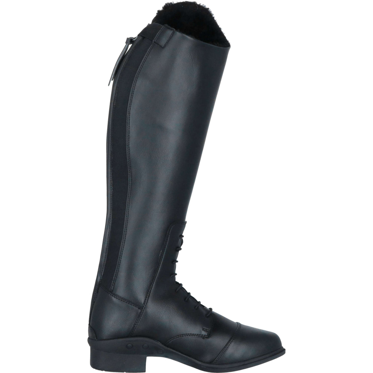 Mountain Horse Botas de Equitación Veganza Joven Invierno Negro