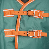 Weatherbeeta Manta de Invierno Comfitec Tyro Combo Neck Medium Green/Burnt Orange/White