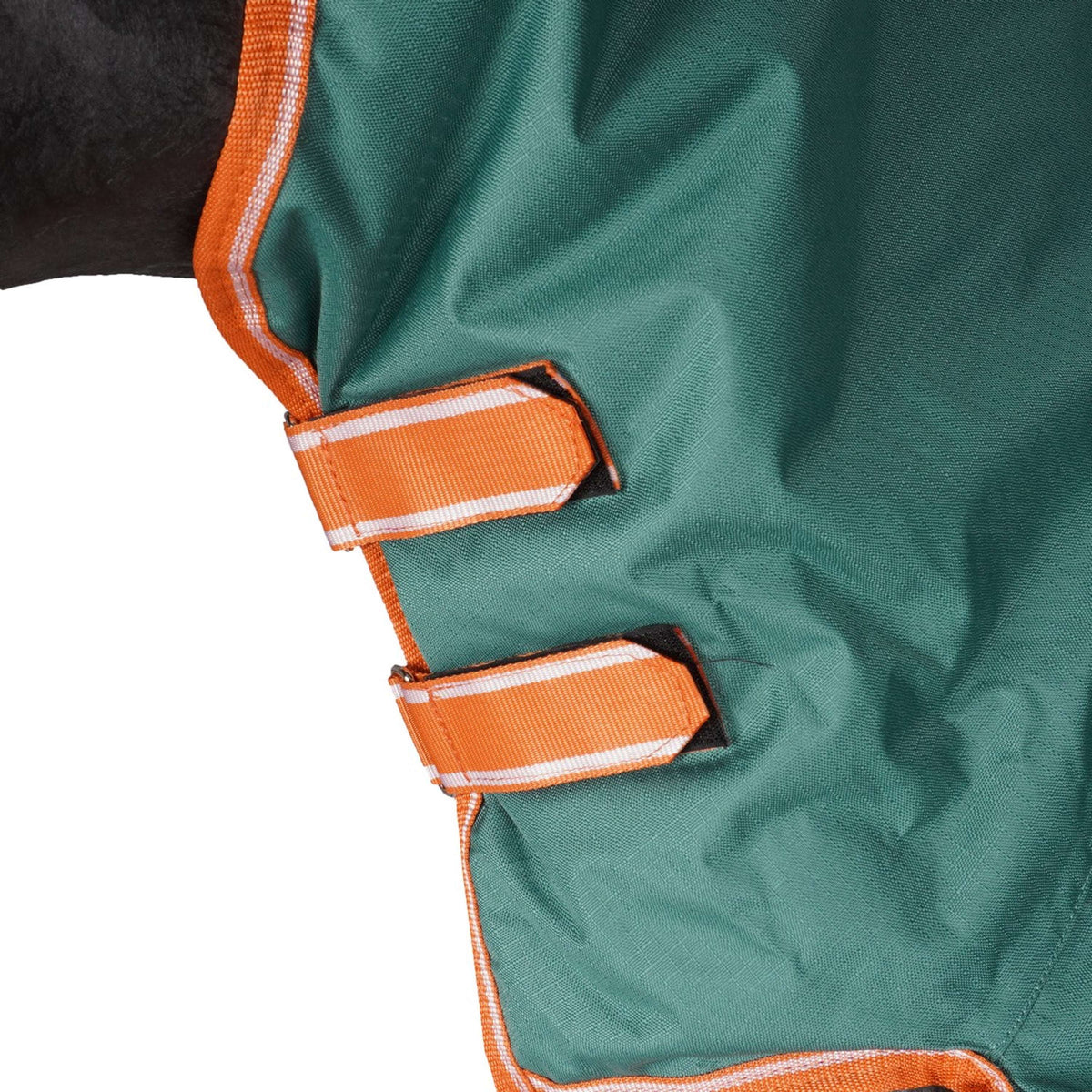 Weatherbeeta Manta de Invierno Comfitec Tyro Combo Neck Medium Green/Burnt Orange/White