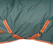Weatherbeeta Manta de Invierno Comfitec Tyro Combo Neck Medium Green/Burnt Orange/White