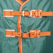 Weatherbeeta Manta de Invierno Comfitec Tyro Standard Neck Lite Plus Green/Burnt Orange/White