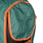 Weatherbeeta Manta de Invierno Comfitec Tyro Standard Neck Lite Plus Green/Burnt Orange/White