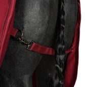 Cavallo Manta de Forro Polar CavaJoana Rojo oscuro