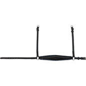 HB Cabezada Showtime Spanish: Adiestramiento Negro/Azul Marino Brillo