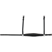 HB Ruitersport Cabezada Showtime Spanish: Adiestramiento Negro/Plata