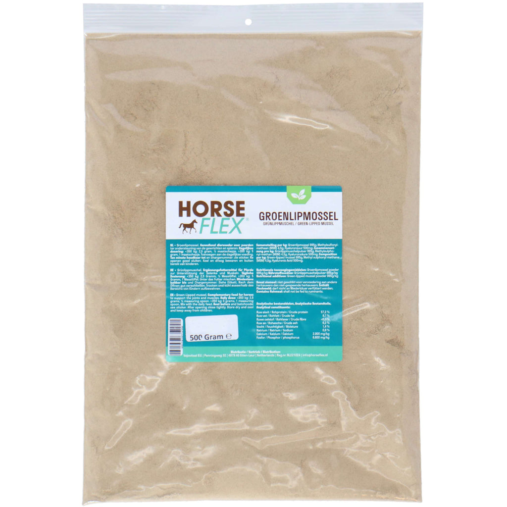 HorseFlex Mejillón de Labio Verde Relleno