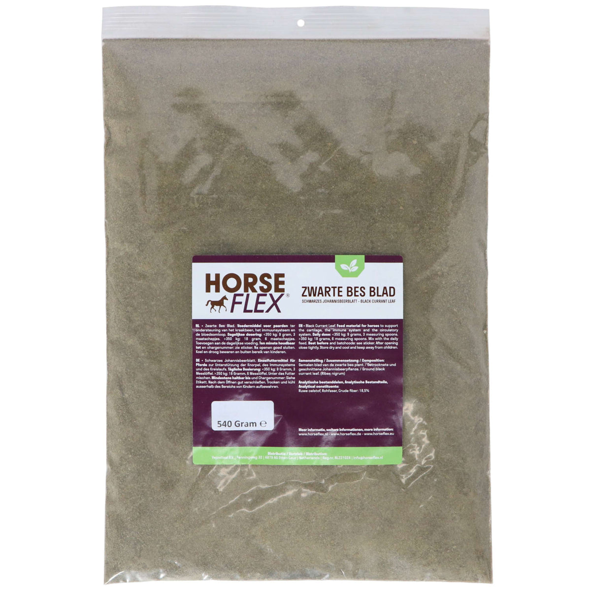 HorseFlex Hoja de grosellero negro Relleno