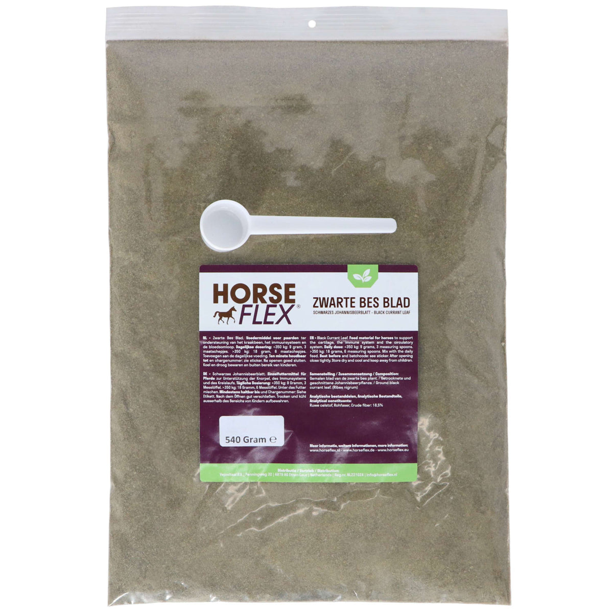 HorseFlex Hoja de grosellero negro Relleno