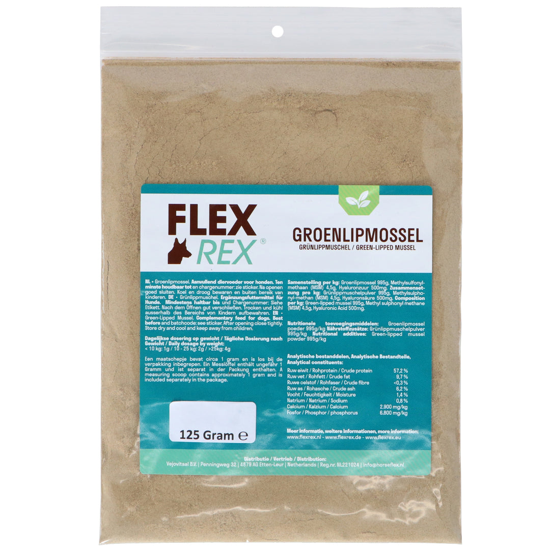 Flexrex Polvo de mejillón de labios verdes Relleno