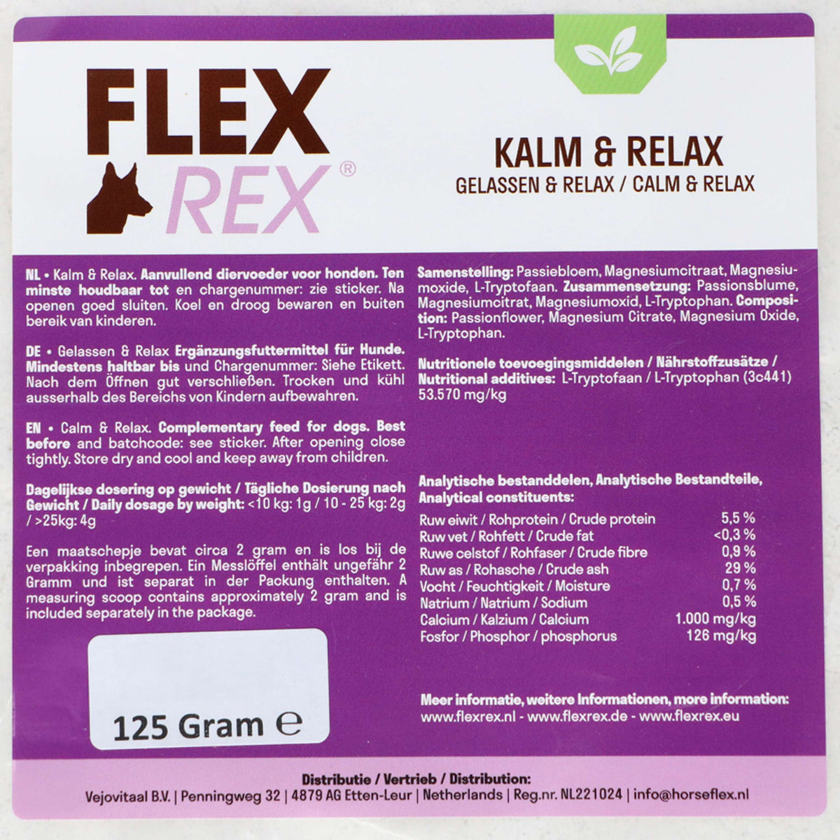 Flexrex Calma y Relax Relleno