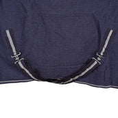 HORKA Manta para el sudor Algodón gofrado Azul