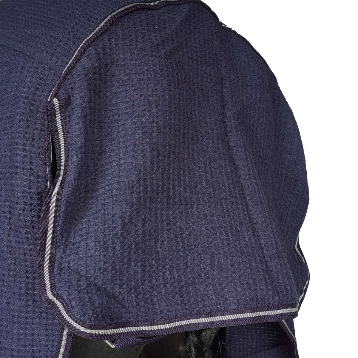 HORKA Manta para el sudor Algodón gofrado Azul