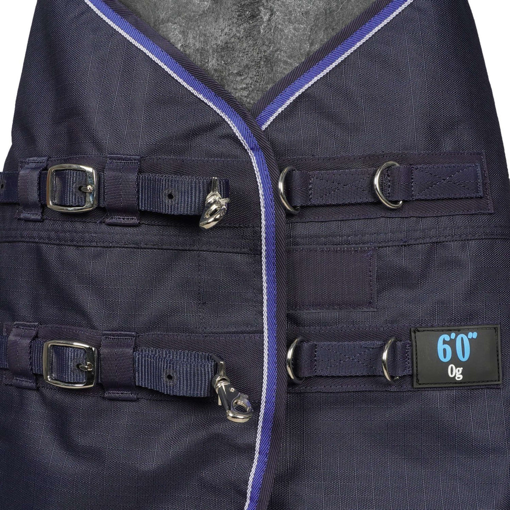 EQUITHÈME Alfombra Classic 1200D 100g Navy