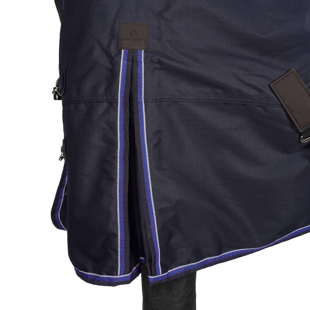 EQUITHÈME Alfombra Classic 1200D 100g Navy