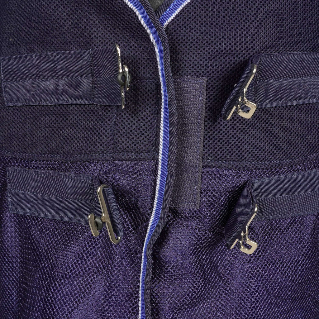 EQUITHÈME Manta Antimoscas Classic 3D Mesh Navy