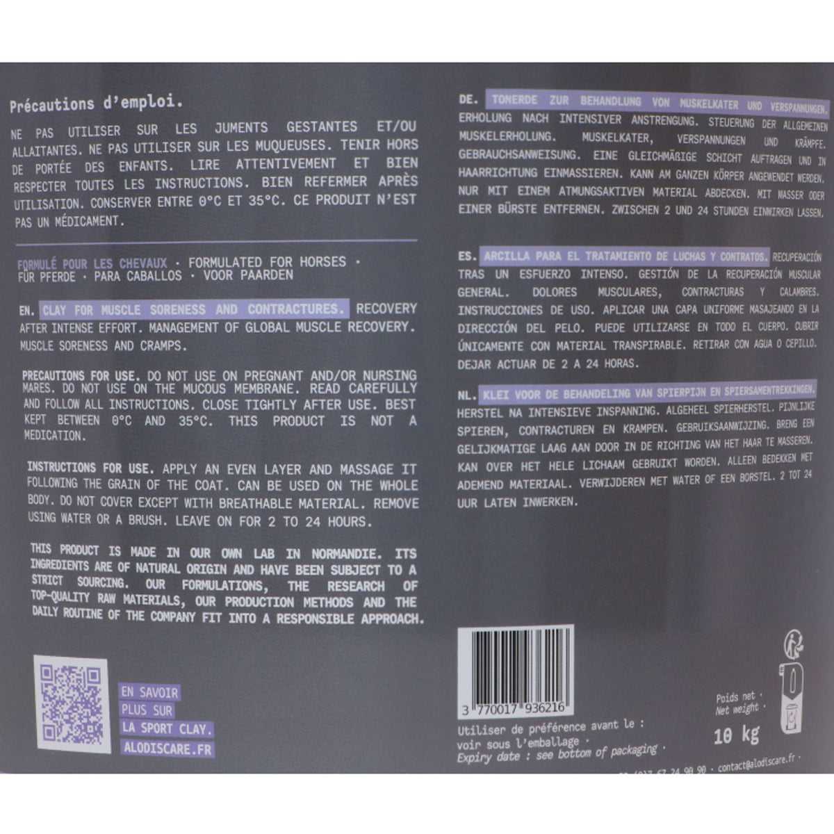 Alodis Klei Sport Clay 10kg