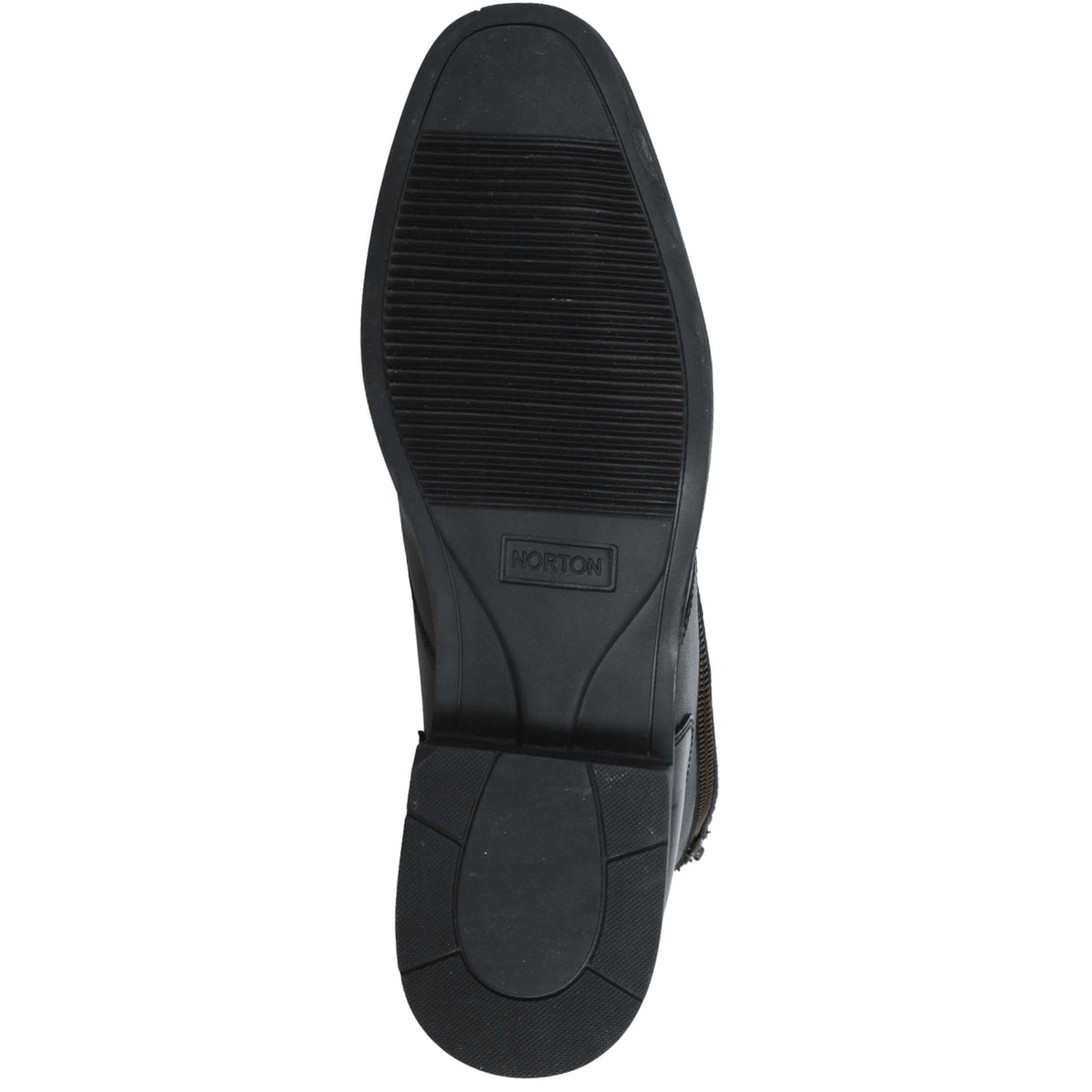 Norton Botines Metal Con cordones y cremallera Negro