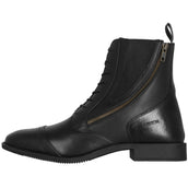 Norton Botines Metal Con cordones y cremallera Negro