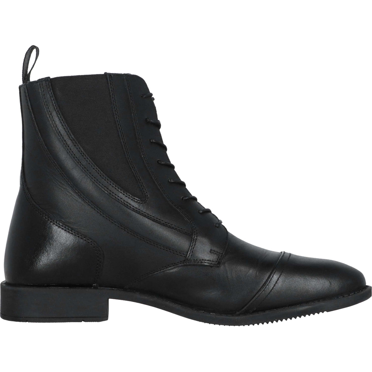 Norton Botines Metal Con cordones y cremallera Negro