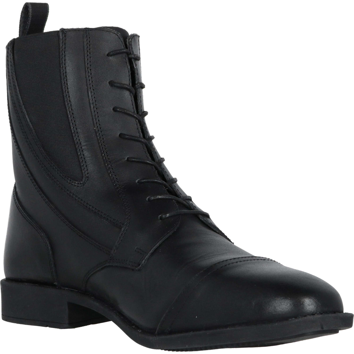 Norton Botines Metal Con cordones y cremallera Negro