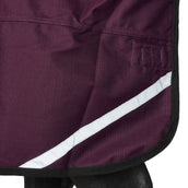 HKM Alfombra de Exterior Liberty 1200D For Spanish: Forro ligero Vino rojo<>Gris