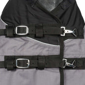 HKM Alfombra de Exterior Liberty 1200D For Spanish: Forro ligero Gris/Negro