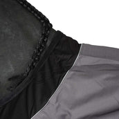 HKM Alfombra de Exterior Liberty 1200D For Spanish: Forro ligero Gris/Negro