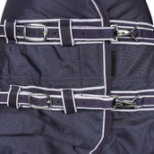 HKM Alfombra de Exterior Premium 1680D 300g Nylon Forro Azul oscuro