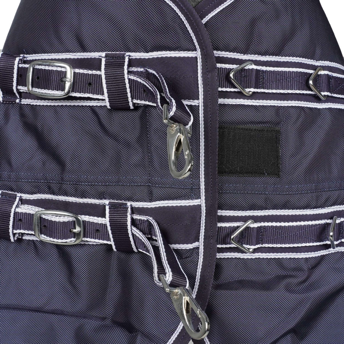 HKM Alfombra de Exterior Premium 1680D 300g Nylon Forro Azul oscuro