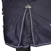 HKM Alfombra de Exterior Premium 1680D 300g Nylon Forro Azul oscuro