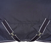 HKM Alfombra de Exterior Premium 1680D 300g Nylon Forro Azul oscuro