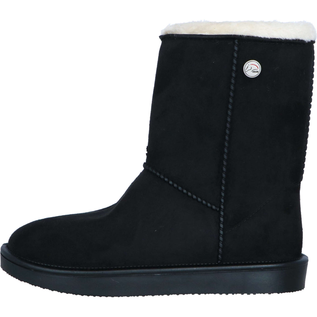 HKM Botas de Exterior Davos Gossiga Allweather Terciopelo Negro