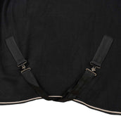 Waldhausen Manta de Forro Polar Modern Negro/Oro Rosa